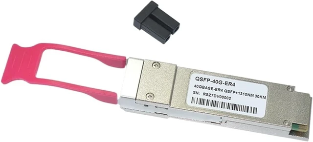 Alt view image 5 of 6 - (1-4pcs) Mainstream Switch QSFP+ 40G ER4 30km LC SMF 1270-1330nm Gbic DOM Optical Transceiver (Size : 1 Unit)
