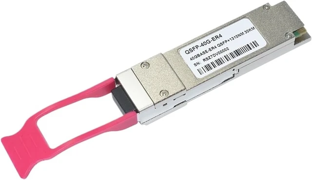 Alt view image 3 of 6 - (1-4pcs) Mainstream Switch QSFP+ 40G ER4 30km LC SMF 1270-1330nm Gbic DOM Optical Transceiver (Size : 1 Unit)