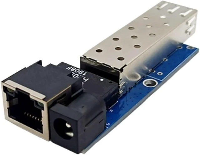 Alt view image 4 of 5 - BTLIFE-100/1000M Mini Fiber Converter Slot SFP Transceiver Module Gigabit PCBA Fiber Optical Ethernet Switch