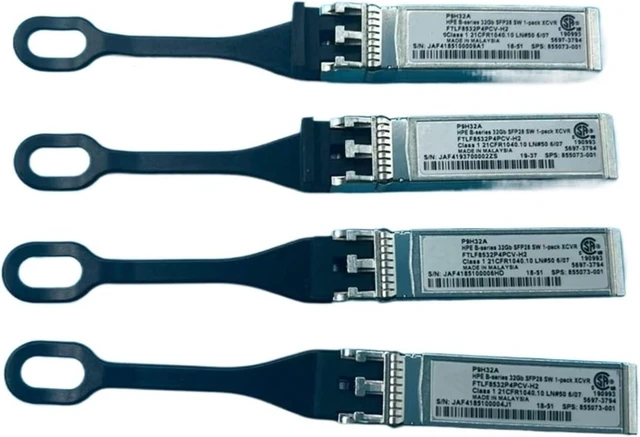 Main image of 1pc P9H32A Transceiver SFP SW 5697-3793 855073-001 FTLF8532P4PCV-H2 850NM 32G SFP+ Fibre Channel Module Optical Fiber