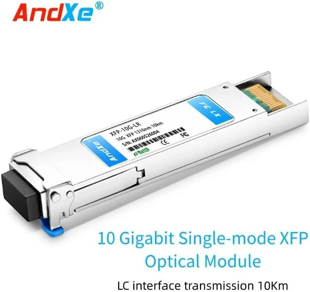Alt view image 2 of 7 - 10G SFP+ Optical Transceiver, 10km 1310nm Single Mode LC Duplex, Industry-Standard Compatible (Model: SFP-10G-LR)