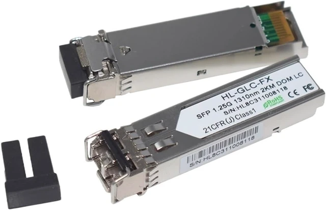 Alt view image 6 of 6 - Optical Modules 1.25G 2KM SFP 1310nm 1000BASE-SFP Transceiver Duplex LC (Color : 1 pc)