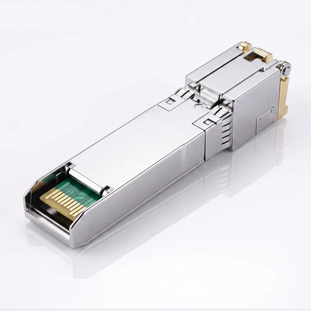 Alt view image 2 of 7 - 10GBASE-T SFP+ to RJ45 Transceiver, 10GbE Copper Module for Cat6a Cable, up to 30m, Compatible with Cisco SFP-10G-T-S