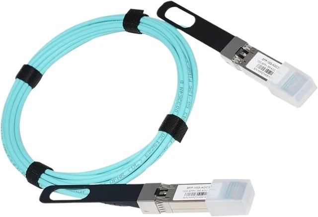 Alt view image 3 of 6 - 10Gbp/s SFP+ to SFP+ Active Optical Cable 3M 10G Fiber Optical Transceiver Cable (Color : 1 pc)