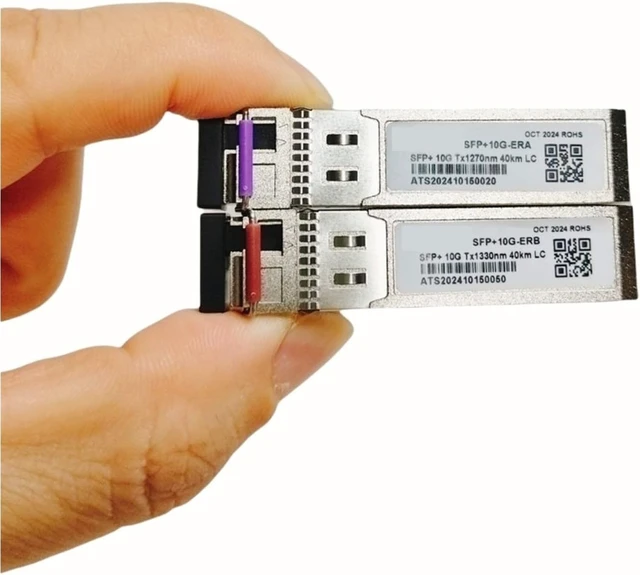 Main image of SFP Module 10G 40KM SFP Module WDM Bidi SFP+ Transceiver Fiber Module 1270nm/1330nm LC Simplex Fiber(3pair)