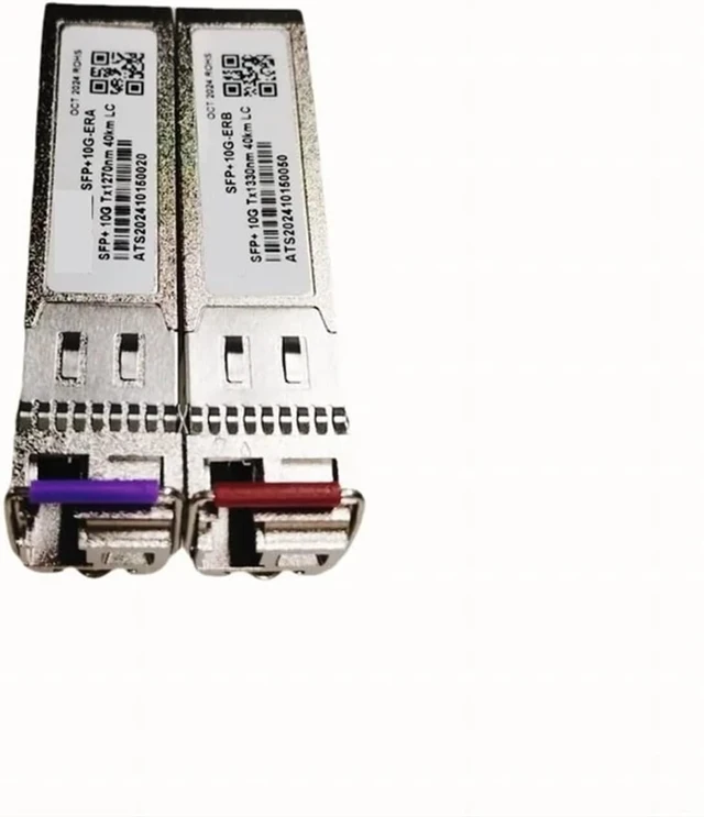 Alt view image 4 of 5 - SFP Module 10G 40KM SFP Module WDM Bidi SFP+ Transceiver Fiber Module 1270nm/1330nm LC Simplex Fiber(3pair)