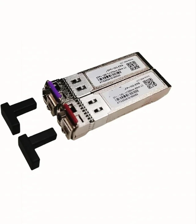 Alt view image 5 of 5 - SFP Module 10G 40KM SFP Module WDM Bidi SFP+ Transceiver Fiber Module 1270nm/1330nm LC Simplex Fiber(3pair)