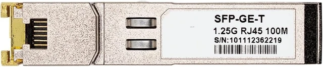Alt view image 3 of 6 - SFP Module 1.25G SFP to RJ45 Copper SFP Module Transceiver, 100m 1000BaseT SFP to Ethernet Module(10 PCS)