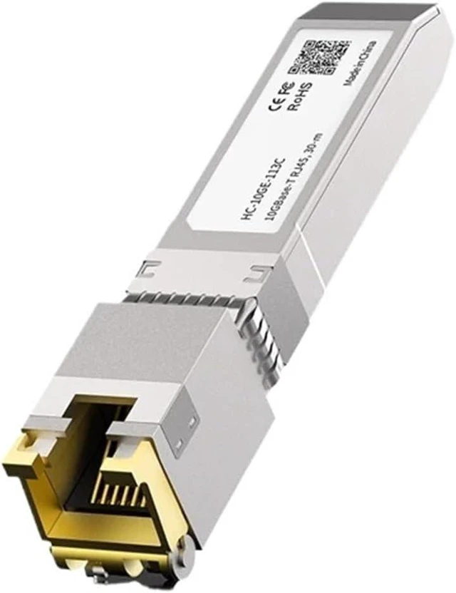 Main image of 10Gb SFP+ Module 1.25/2.5/5/10G SFP+ to RJ45 Transceiver 10GbE Copper SFP Module