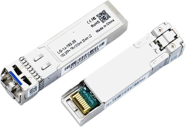 Main image of 10G SFP+ Fiber Module Transceiver 20KM DDM LC Optical Fiber Module Single Mode Compatible with SFP Switch