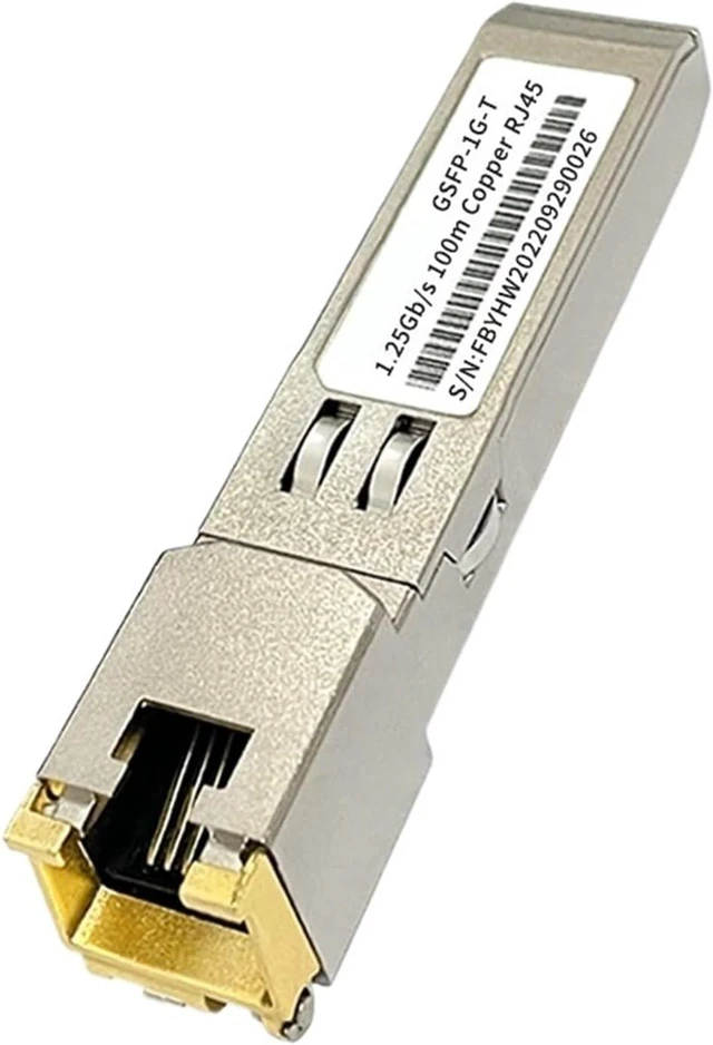 Main image of SFP to RJ45 Module 1.25G/2.5G/10Gbs SFP+ Optical Transceiver Copper Module for Ethernet Switch(1pcs SFP-1G-T)
