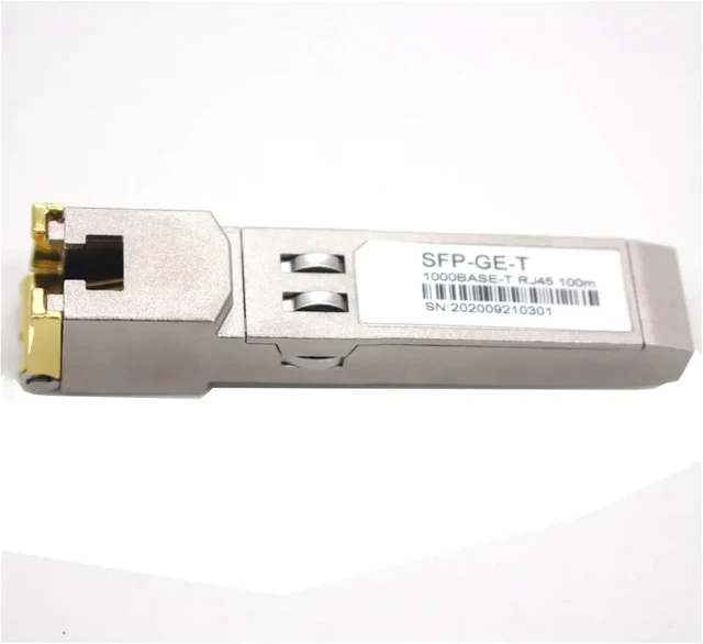 Alt view image 3 of 5 - 1pc 1.25G SFP to RJ45 Module 1000Mbps SFP Copper RJ45 SFP Transceiver Module Compatible for