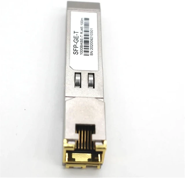 Alt view image 4 of 5 - 1pc 1.25G SFP to RJ45 Module 1000Mbps SFP Copper RJ45 SFP Transceiver Module Compatible for