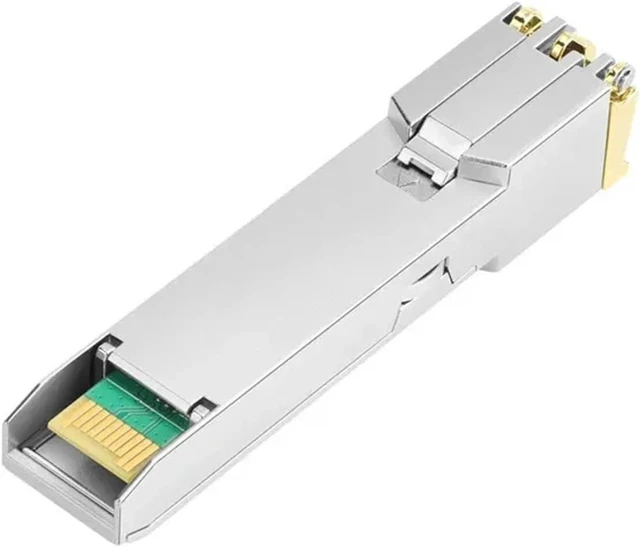 Alt view image 5 of 5 - Fiber SFP Transceiver Module 2.5G RJ45 Port 100M Optical Ethernet Switch Compatible SFP Copper Module(5PCS)