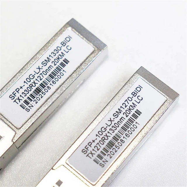 Alt view image 6 of 6 - SFP Transceiver SFP Module 10G LC 1330nm/1270nm 20km Fiber Switch Compatible Module with Switch Optical Module(1Pcs-1270nm)