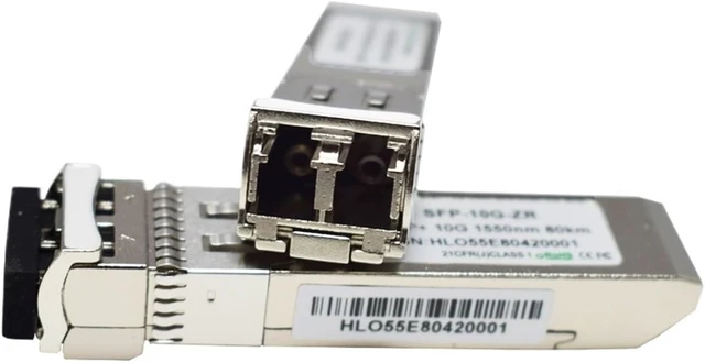 Alt view image 5 of 6 - Pluggable 10G SFP+ SMF 80KM ZR Transceiver 10G ZR 80KM 1550nm SFP Ethernet(1 pc)