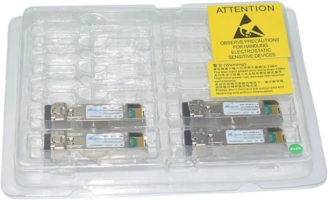 Alt view image 6 of 6 - Pluggable 10G SFP+ SMF 80KM ZR Transceiver 10G ZR 80KM 1550nm SFP Ethernet(1 pc)