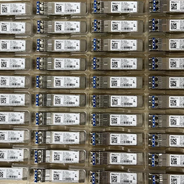 Alt view image 3 of 4 - RN84N EMC SFP-10G-LR SFP 10Gbase-LR AFCT-739SMZ-FT1 Optic Transceiver Compatible Intel X520-DA2