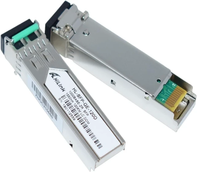 Alt view image 5 of 6 - SFP-1.25G-ZX 1.25G 1550nm 120km APD Duplex LC SFP Ethernet Transceiver