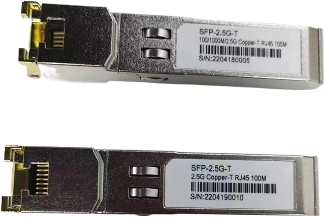 Alt view image 2 of 5 - TL-SM410U 2.5g SFP to RJ45 SFP Module 2.5Gbps Copper Transceiver SFP Module (Size : Compatible 2.5G)