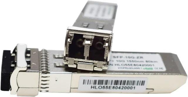 Alt view image 5 of 6 - Pluggable 10G SFP+ SMF 80KM ZR Transceiver 10G ZR 80KM 1550nm SFP Ethernet(1 pc)