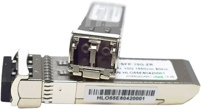 Alt view image 5 of 6 - SFP Transceiver 10G-SFP-ZR-80km SFP+ 10G Duplex LC 1550nm for FTTX(2 pcs)
