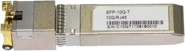 Alt view image 3 of 5 - (1-5pcs) Gigabit Ethernet 30M 10GBASE-T 10G SFP Transceiver Copper RJ45 SFP-10G-T (Color : 2 Units)