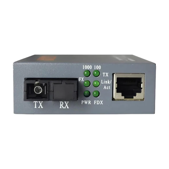 Alt view image 3 of 5 - 1 Pair HTB-GS-03 Gigabit Fiber Media Converter Single Mode SC 3KM WDM