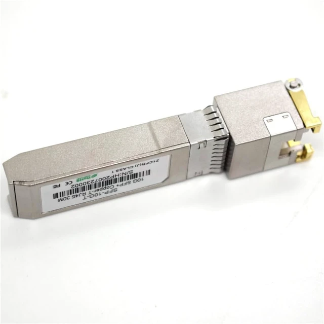 Alt view image 4 of 5 - 10g SFP RJ45 Module10GBASE-T SFP Copper Transceiver for Mikrotik