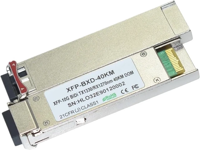 Alt view image 5 of 6 - XFP Simplex LC 1270/1330nm WDM Transceiver Modules XFP 10G XFP 40KM(1 Pair)