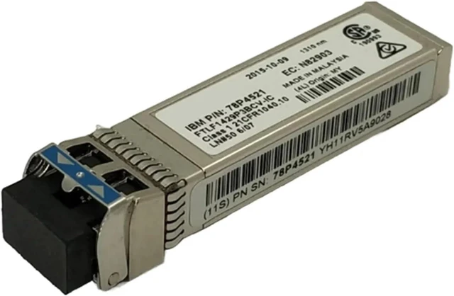Main image of FTLF1429P3BCV-IC 78P4521 N82903 16g 1310NM 10KM Single-Mode Optical transceiver