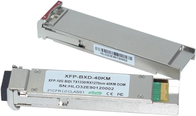 Alt view image 4 of 6 - XFP Simplex LC 1270/1330nm WDM Transceiver Modules XFP 10G XFP 40KM(1 Pair)