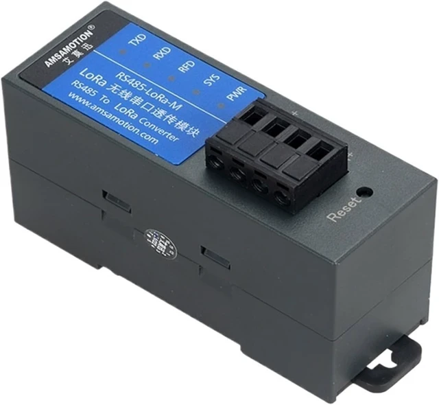 Alt view image 4 of 5 - Lora Module Wireless Remote Radio Serial Port RS485 Single Signal Transmission Communication 433m transceiver (Size : Black Gold 10 Meter Antenna)