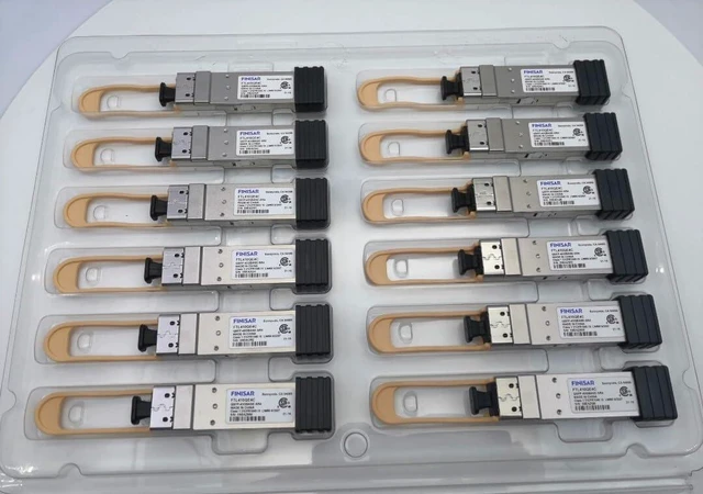 Main image of 1PC for Finisar FTL410QE4C 40GBASE-SR4 QSFP+ Optical Transceiver