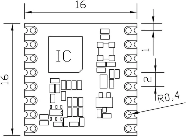 Alt view image 2 of 2 - HopeRF RFM95W LoRa Transceiver, 915MHz