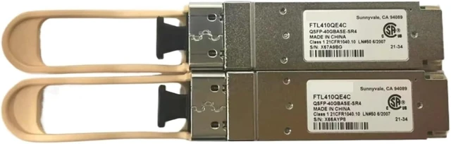 Main image of 1PCS 40GB QSFP Fiber Transceiver FTL410QE4C QSFP 40G SR4 MPO 850nm 40G 0.15km 40g QSFP Module QSFP 40g Switch