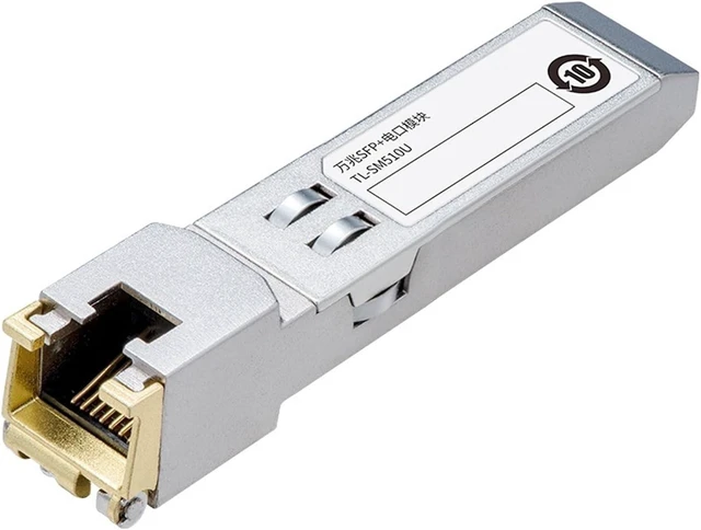 Main image of 1Pcs 10G Copper SFP+ Module 10GBase-Tx 2.5G Fiber Optical RJ45 Ethernet Port 10Gbps Transceiver Module Transmission TL-SM510U(TL-SM510U)