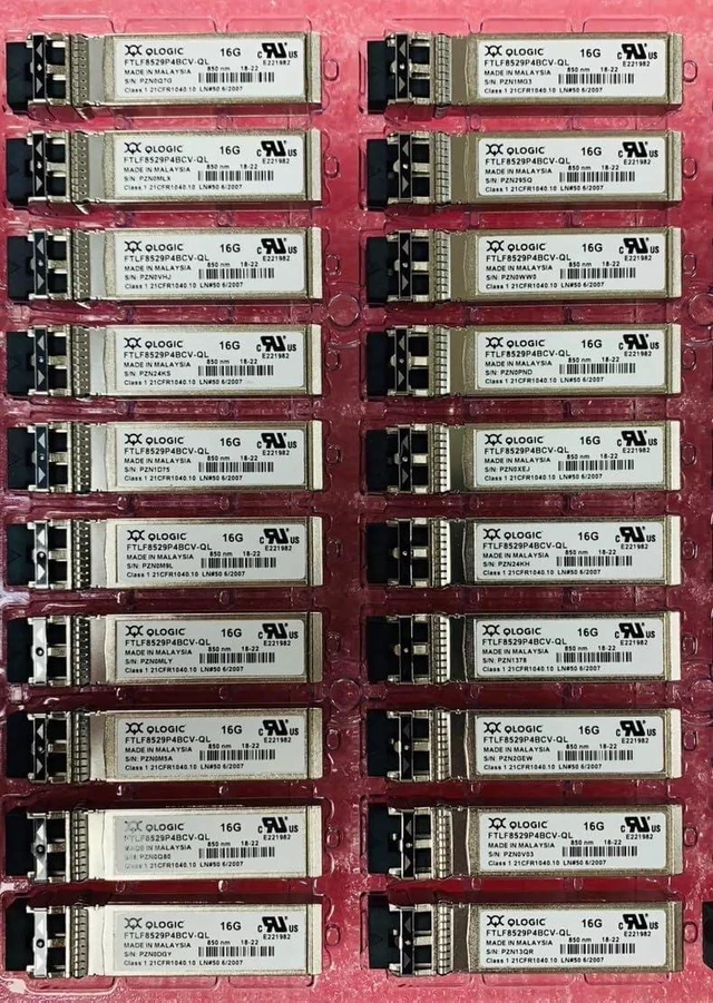 Main image of 1PC for QLOGIC SFP16-SR-SP 16GFC SFP+ Transceiver 850nm LC MMF