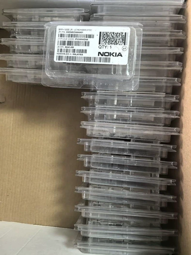 Alt view image 3 of 3 - 1PC SFP+ 10GBASE-LR 10G 1310nm 10km Transceiver for Nokia 3HE04823AAAA01