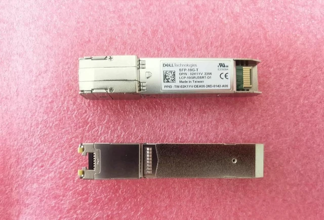 Alt view image 3 of 3 - 1pc SFP+ Transceiver for Dell 10GBASE-T RJ45 10GbE LCP-10GRJ3SRT 02K1YV