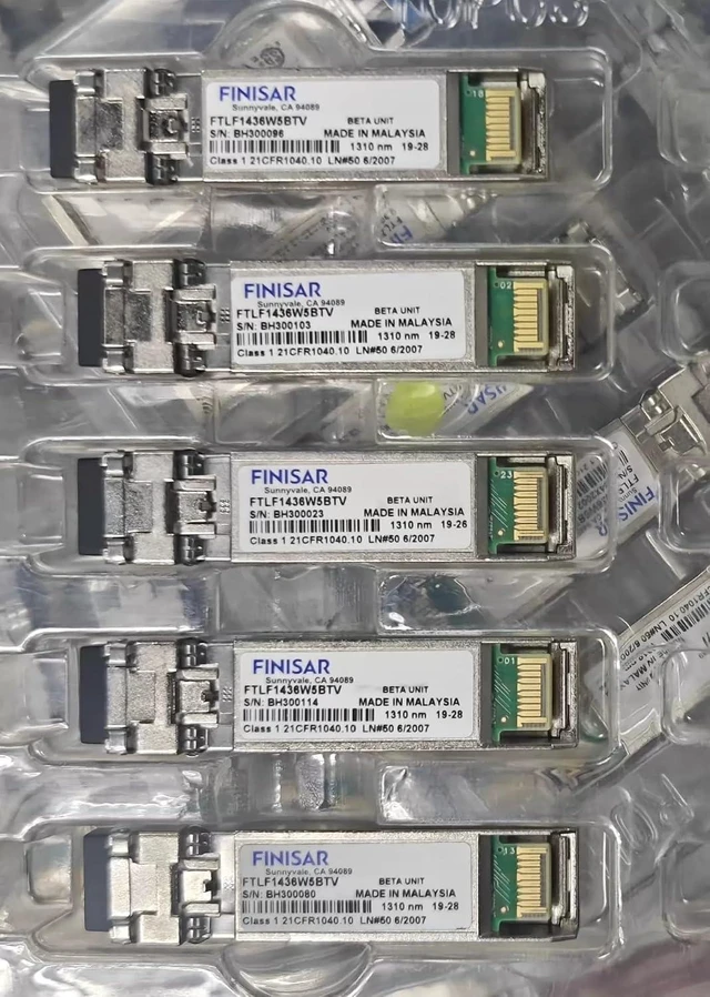 Main image of 1Pc for FINISAR FTLF1436W5BTV 25G LR 10KM 1310nm SFP28 Transceiver