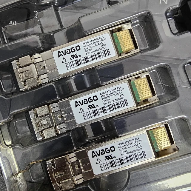 Alt view image 2 of 2 - 1PC AFBR-57G5MZ-ELX for AVAGO 32Gbps 850NM MMO FC SFP+ TRANSCEIVER