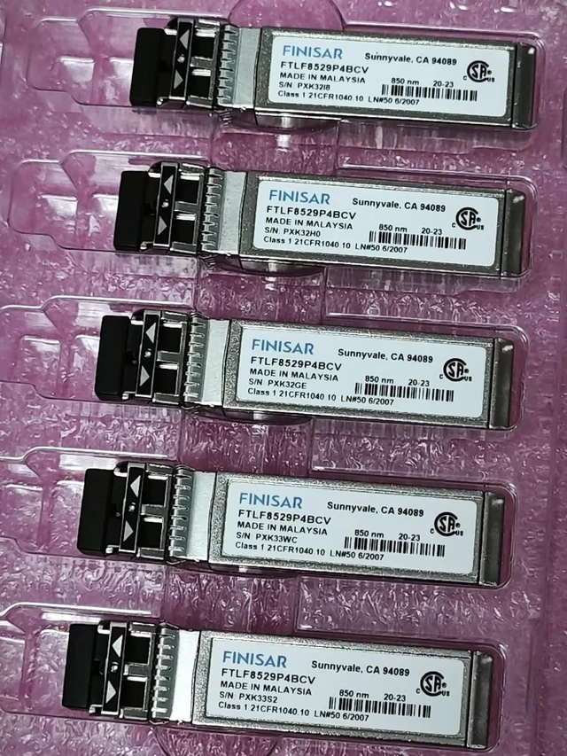 Main image of 1pc for Finisar FTLF8529P4BCV 850nm 16G SFP+ Optical Transceiver Module