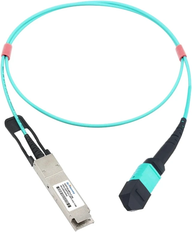 Alt view image 4 of 5 - 1PCS QSFP28 100G Active Cable QSFP28 to MPO Fiber Optic Cable Suitable for Switch