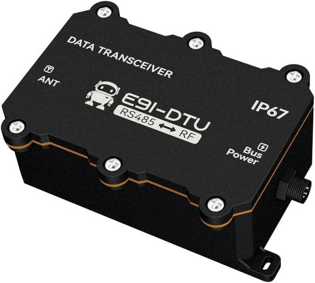 Main image of 433/470/868/915M RS485 Lora Wireless Data Transmitter E91 Series ESD 30-37bm Long Distance Modbus LBT AT HEX Command IP67 (900M 30dbm)