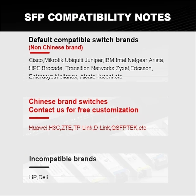 Alt view image 6 of 6 - SFP Module BIDI LC 10G SFP Module, Router/Switch Adaptive SFP+ Module, Zinc Alloy SM SFP Transceiver