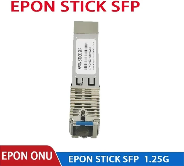 Alt view image 5 of 7 - SFP Module PON Stick EPON GPON XPON SFP ONU Stick with MAC PPPoE IPoE HGU SC Connector pon Module 1490/1330nm 1.25Gbps 802.3ah(EPON)