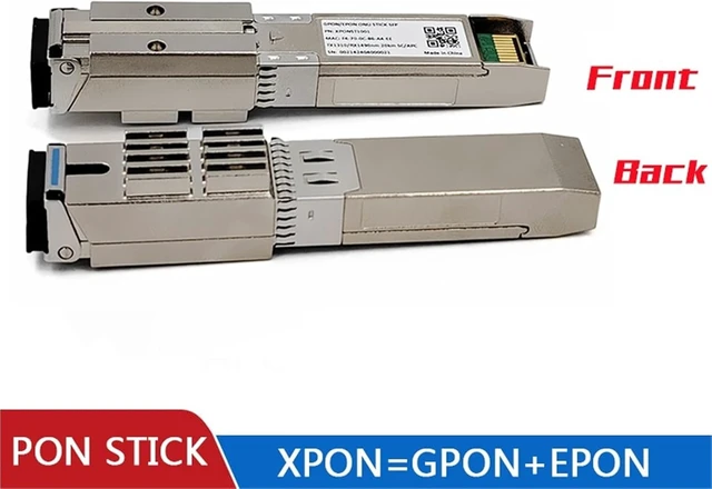 Alt view image 5 of 7 - SFP Module PON Stick EPON GPON XPON SFP ONU Stick with MAC SC Connector pon Module(XPON UPC Fan)