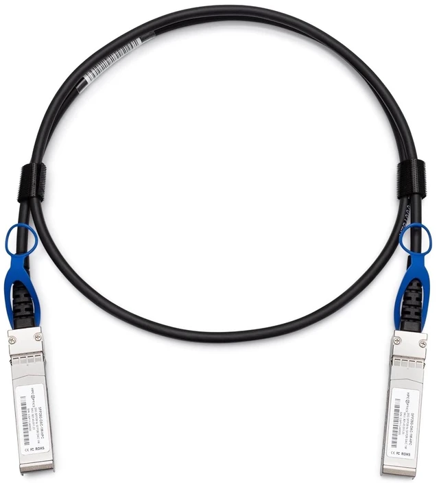 Main image of Compatible with NVIDIA 980-9I63X-00A00A 25G SFP28 to SFP28 0.5m Twinax Direct-Attach Cable (DAC)