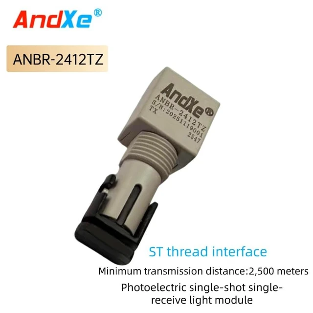 Alt view image 2 of 3 - ANBR-1414 Module ANBR-1414TZ Threaded Port Fiber Optic Transceiver is Fully Compatible with HFBR-1414/2412 ANBR-1414TZ (ANBR-2412TZ)